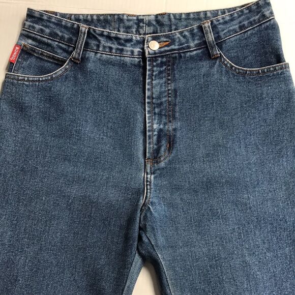 BONGO VINTAGE Jeans Juniors Womens Size 13 Y2K Ankle Cropped Denim 90s - Picture 2 of 11